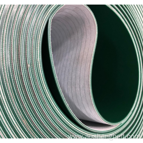 Conveyer belt power belt PVC Green color